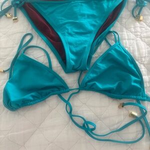 Tory Burch Turquoise bikini
